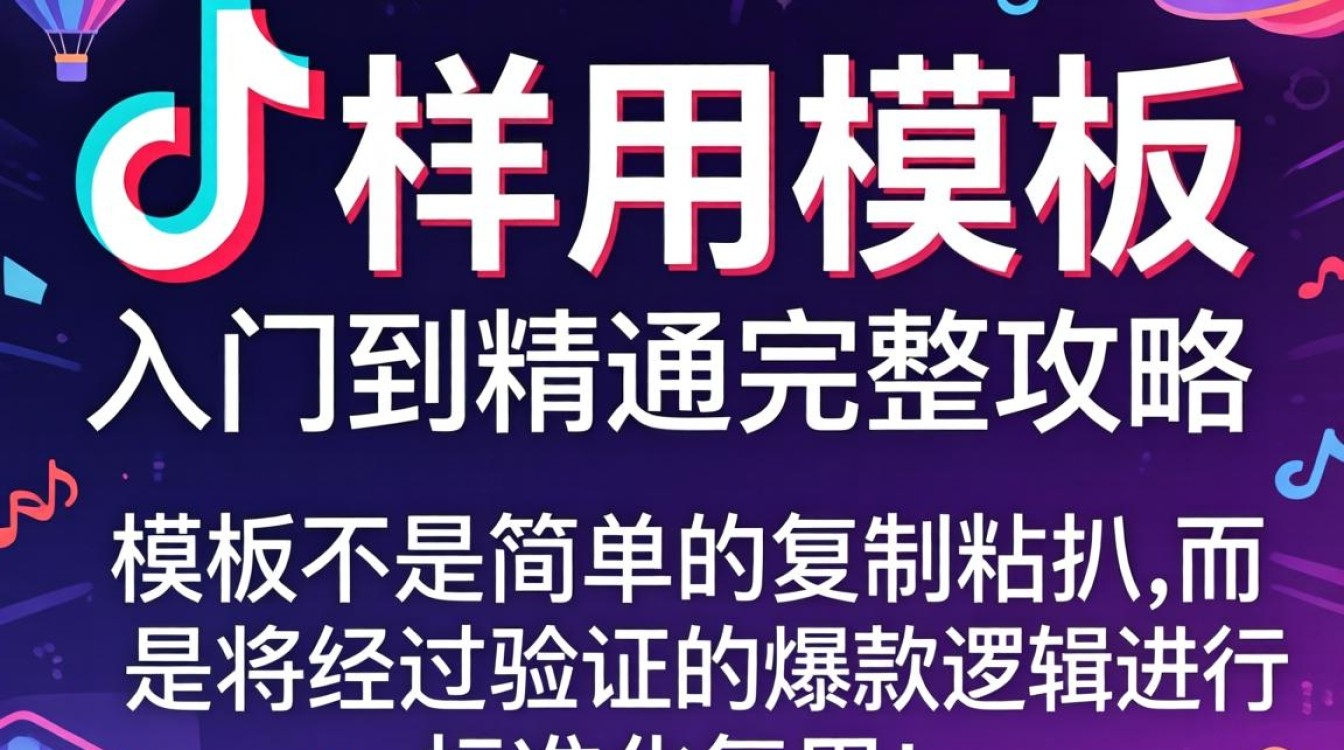 TikTok 用模板教程及新手入门技巧