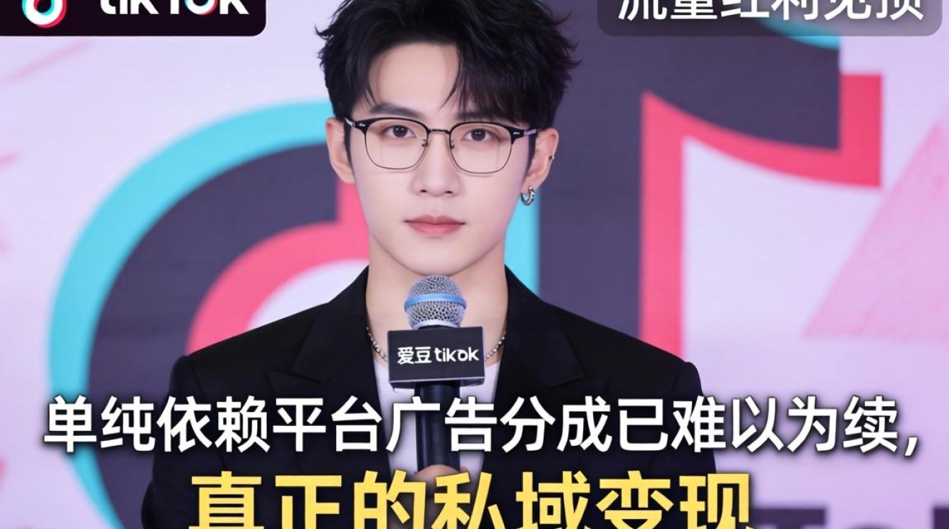 私域变现爱豆签售 TikTok 持续收入打造