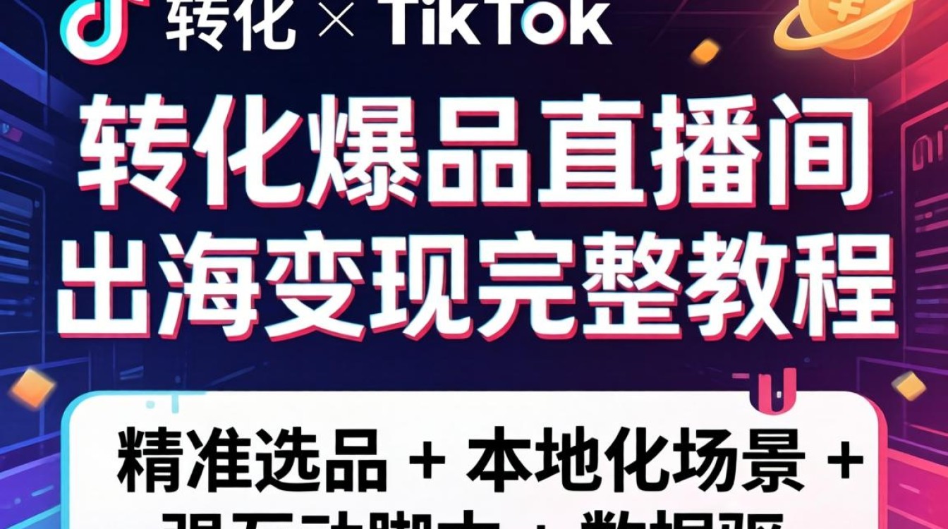 TikTok 爆品直播间出海变现完整教程