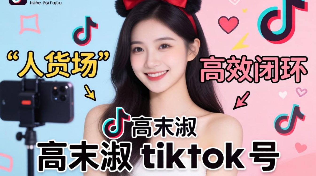 直播带货高末淑 tiktok 号实战技巧教程