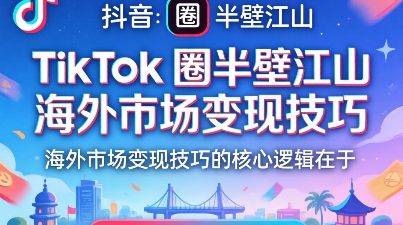 TikTok 圈半壁江山 海外市场变现技巧
