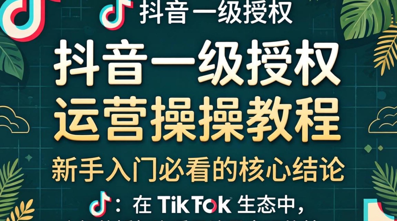 TikTok 一级授权运营实操教程