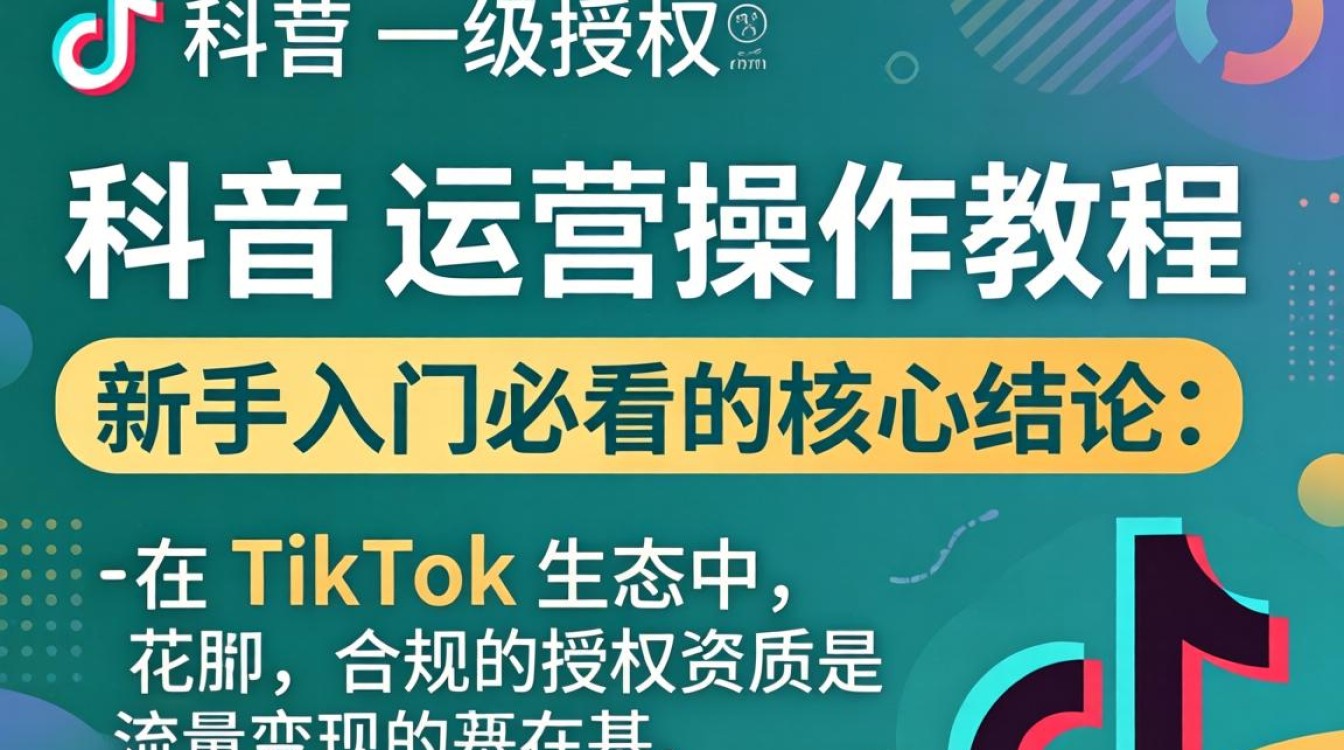 TikTok 一级授权运营实操教程