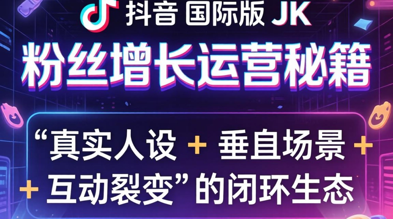 TikTok 国际版 jk 粉丝增长运营秘籍
