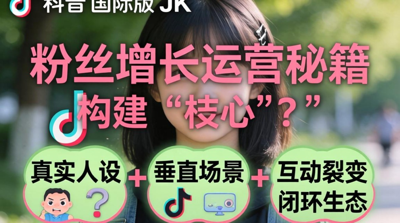 TikTok 国际版 jk 粉丝增长运营秘籍