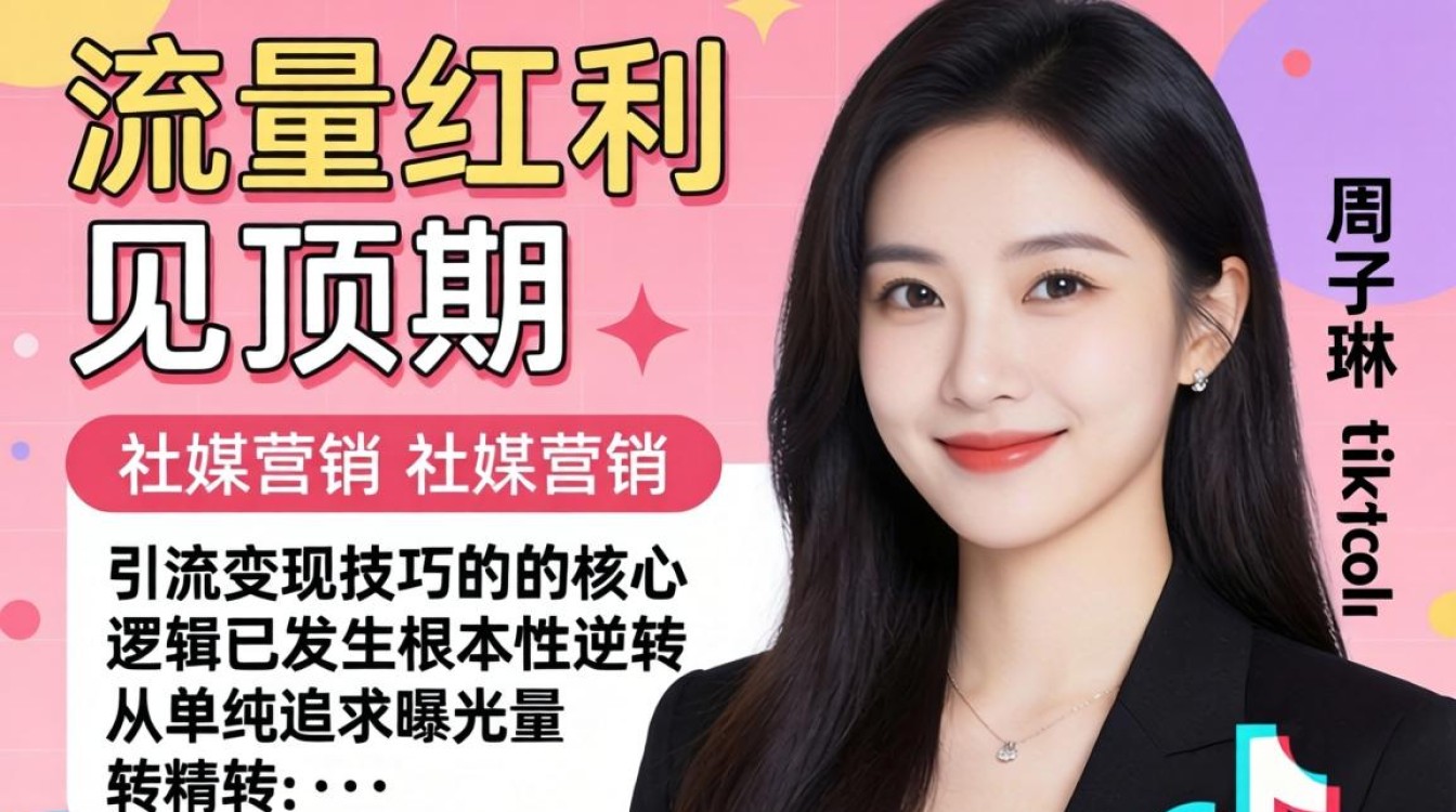 社媒营销周子琳的TikTok引流变现技巧