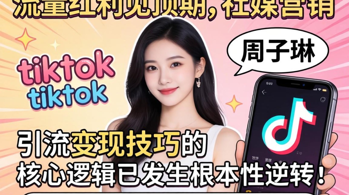 社媒营销周子琳的TikTok引流变现技巧