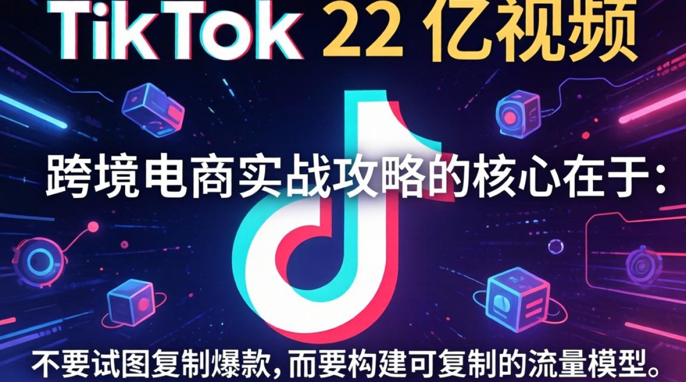 TikTok 22亿视频 跨境电商实战攻略