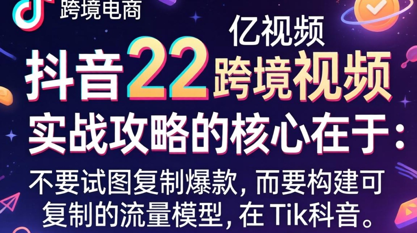 TikTok 22亿视频 跨境电商实战攻略