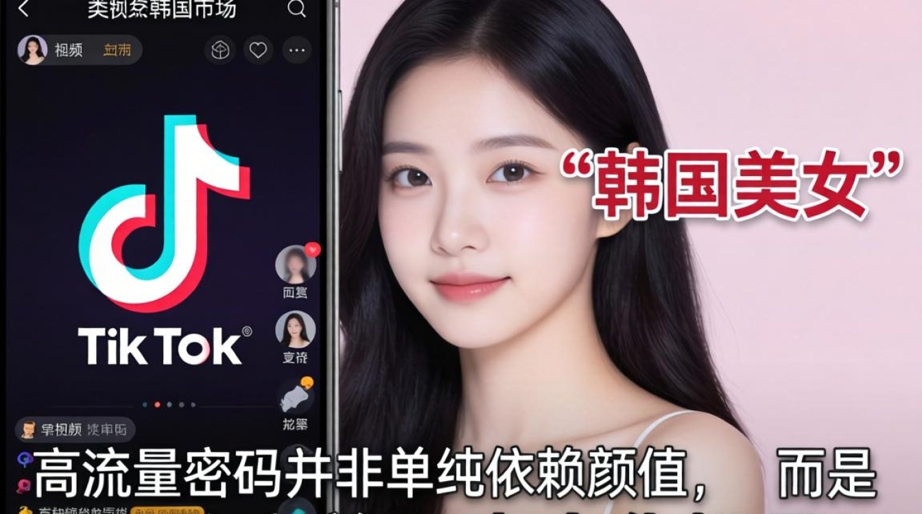 TikTok 韩国美女视频运营实操教程