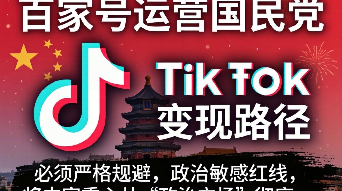 百家号国民党 TikTok 账号怎么变现