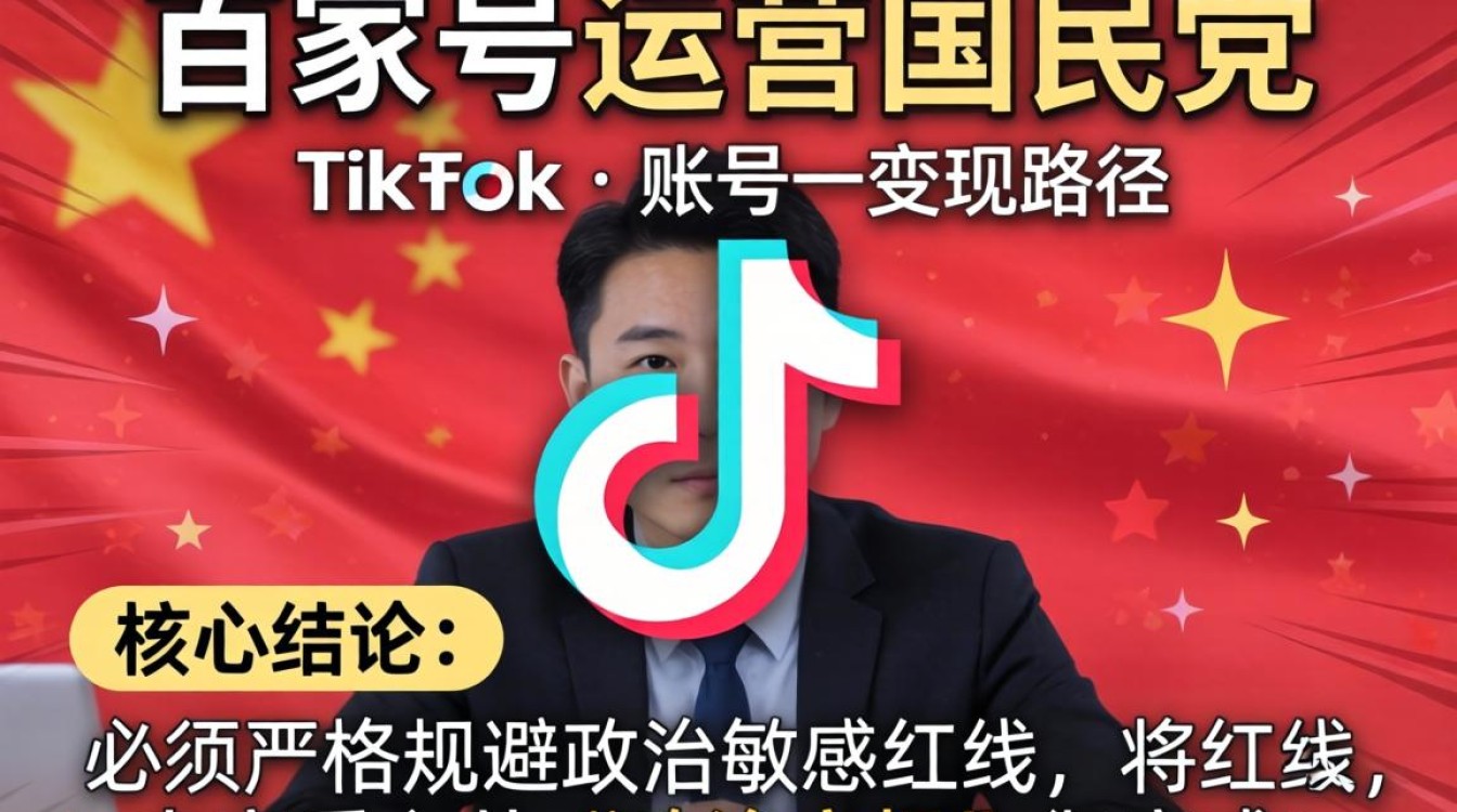 百家号国民党 TikTok 账号怎么变现