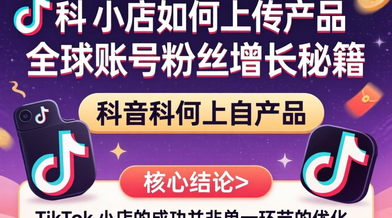 TikTok 小店如何上传产品
