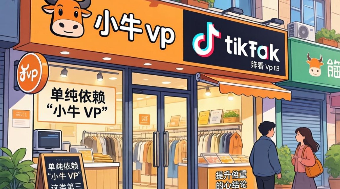 小牛vp能看tiktok吗