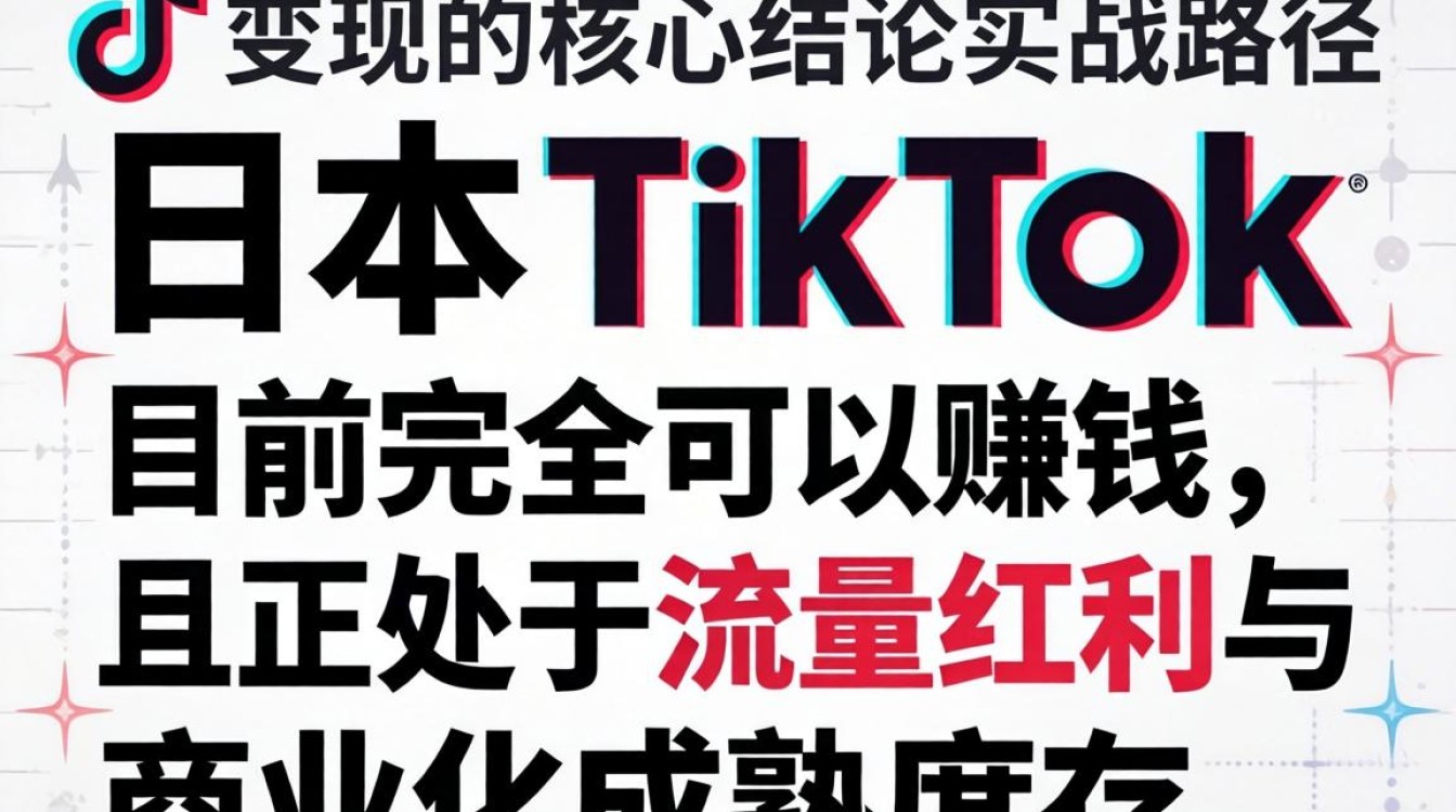 日本tiktok运营规模化增长方法