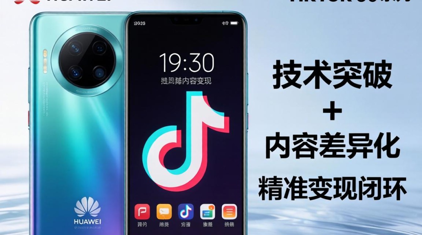 华为30怎么下tiktok