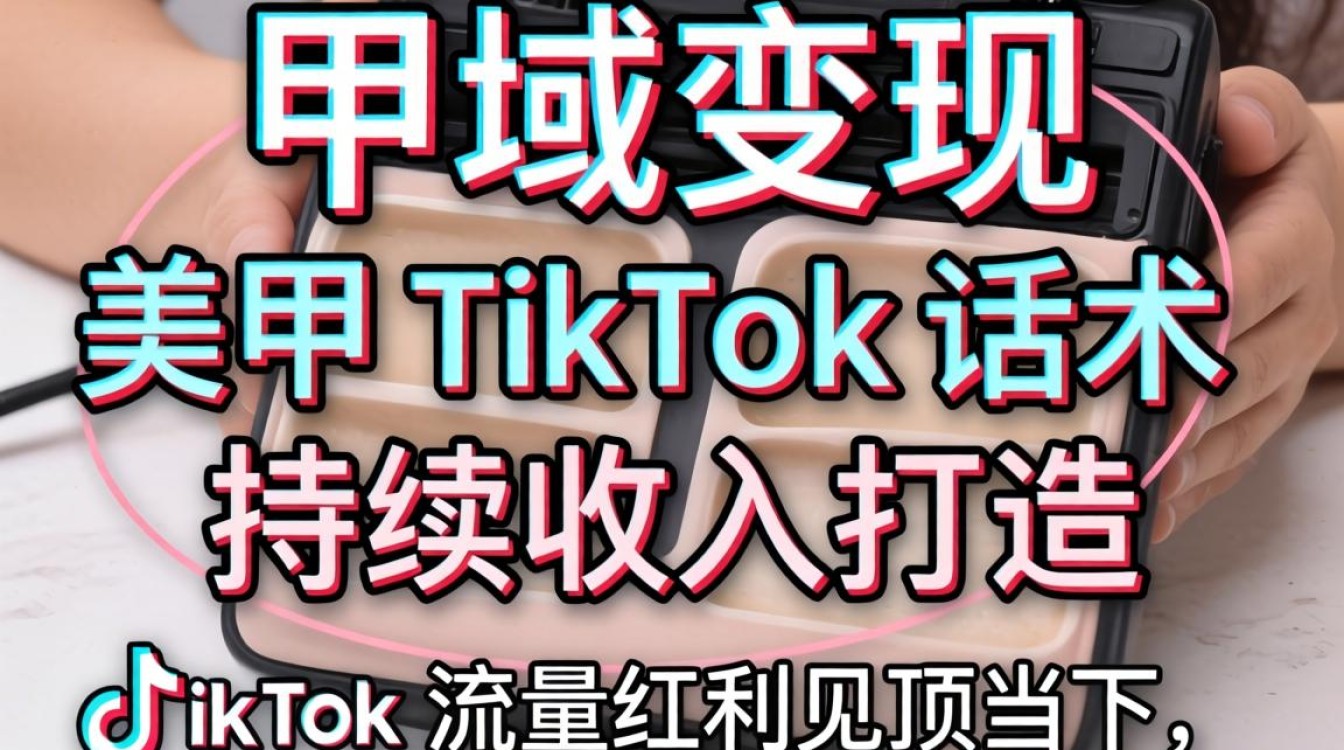 美甲 TikTok 怎么变现