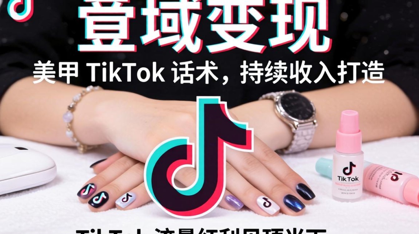 美甲 TikTok 怎么变现
