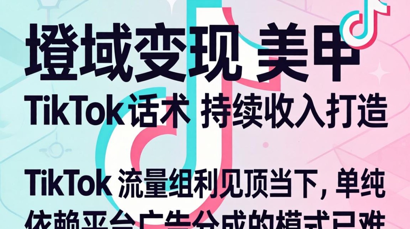 美甲 TikTok 怎么变现