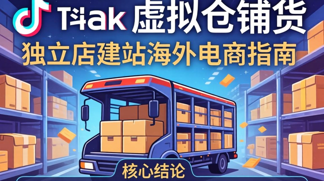 TikTok 虚拟仓铺货独立站建站海外电商指南