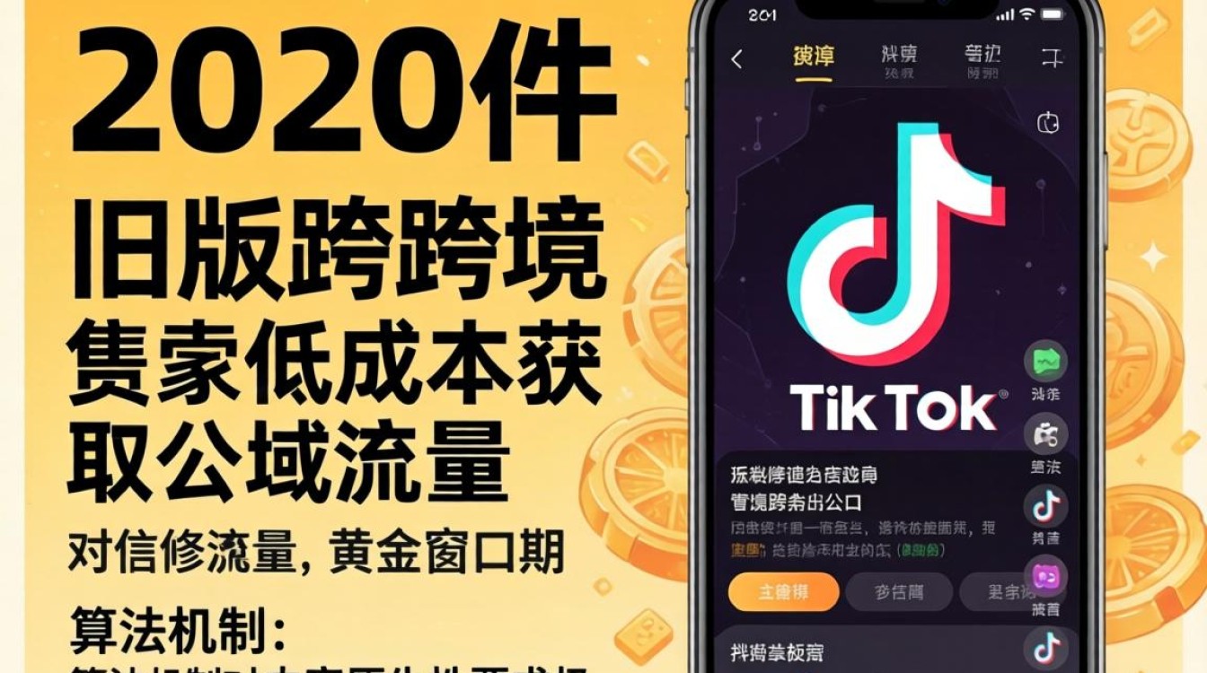 TikTok 旧版本 2020 跨境运营从入门到进阶
