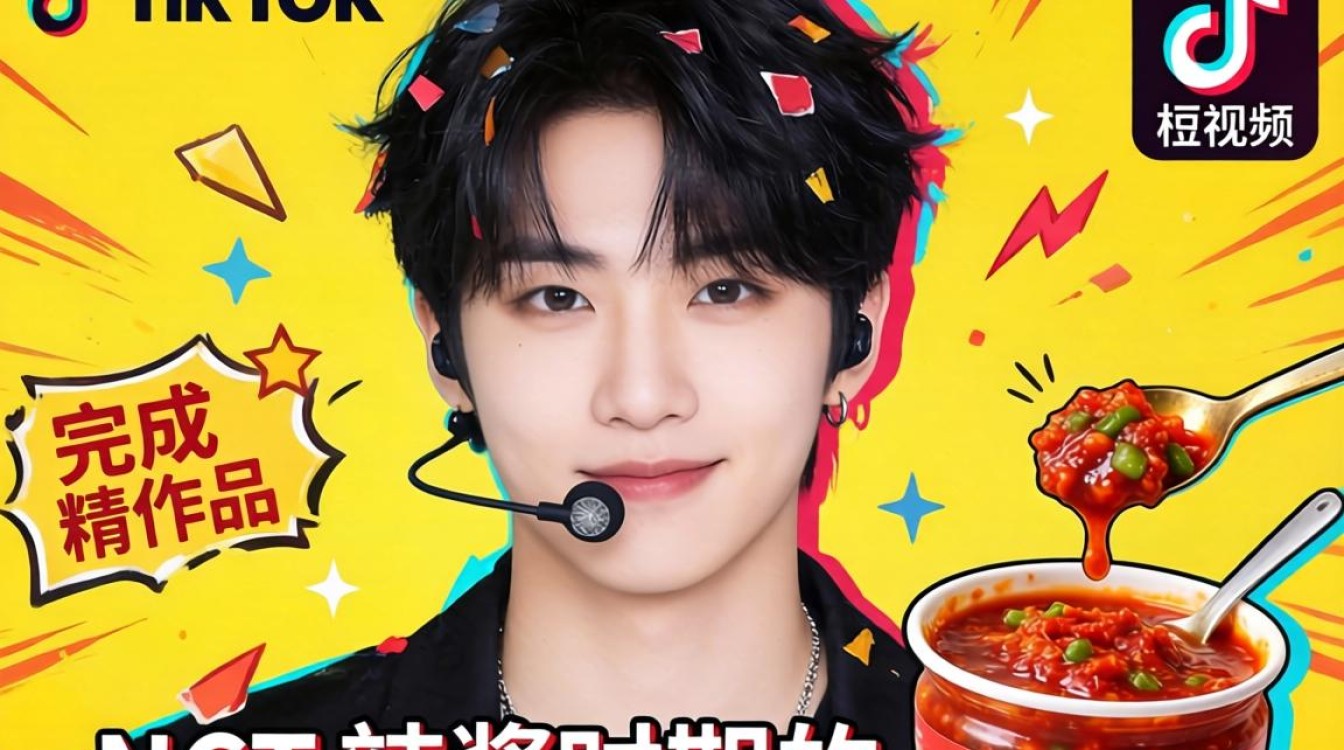 NCT辣酱时期TikTok后期处理怎么做