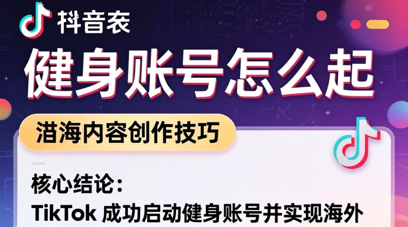 TikTok 健身账号怎么起