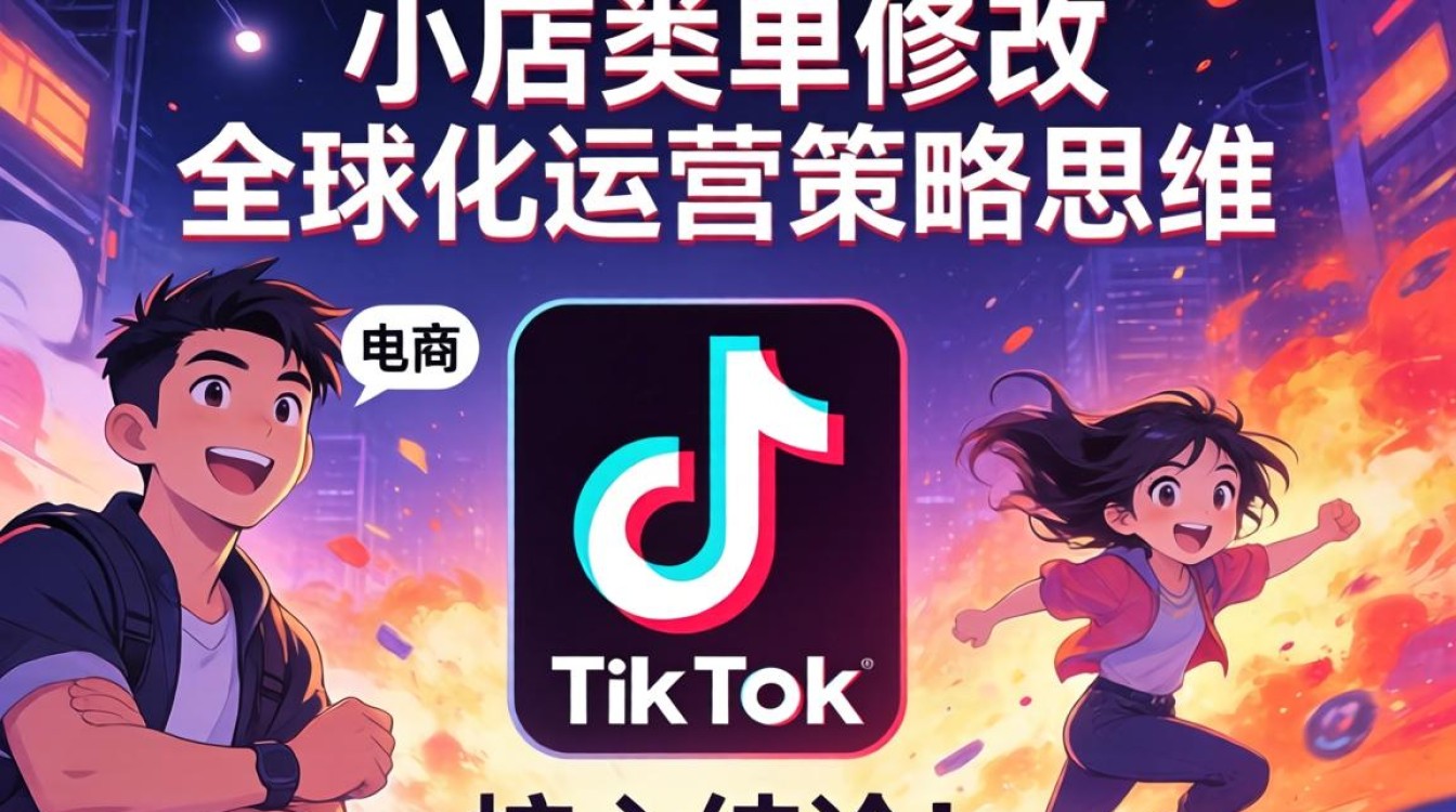 TikTok 小店类目可以修改吗