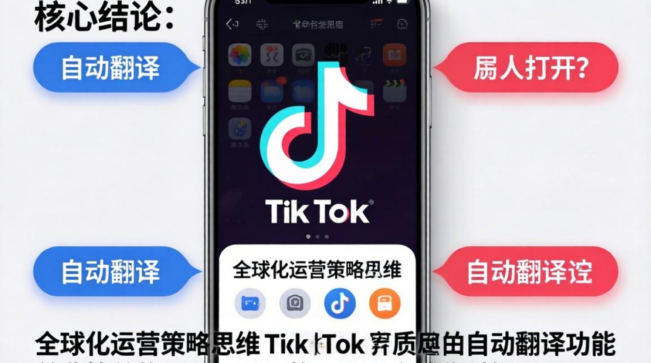 TikTok 自动翻译怎么打开