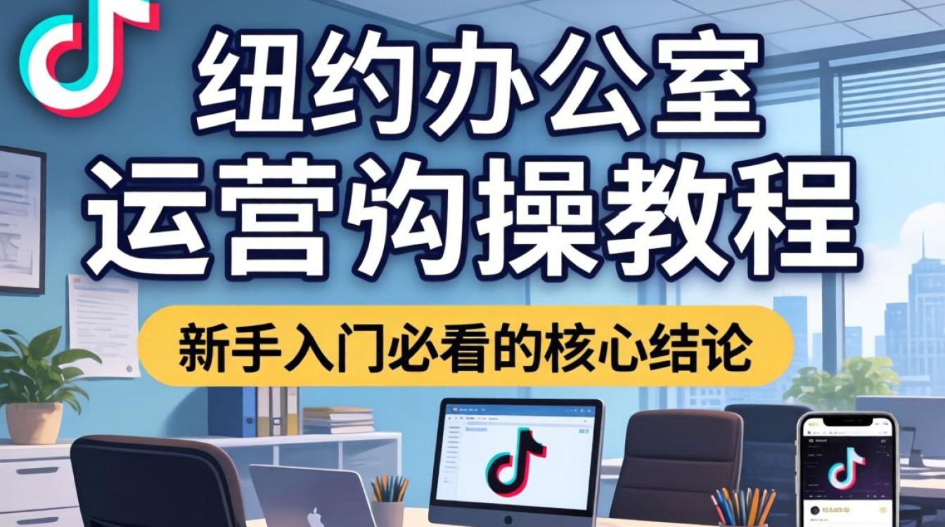 TikTok 纽约办公室运营实操教程新手入门必看