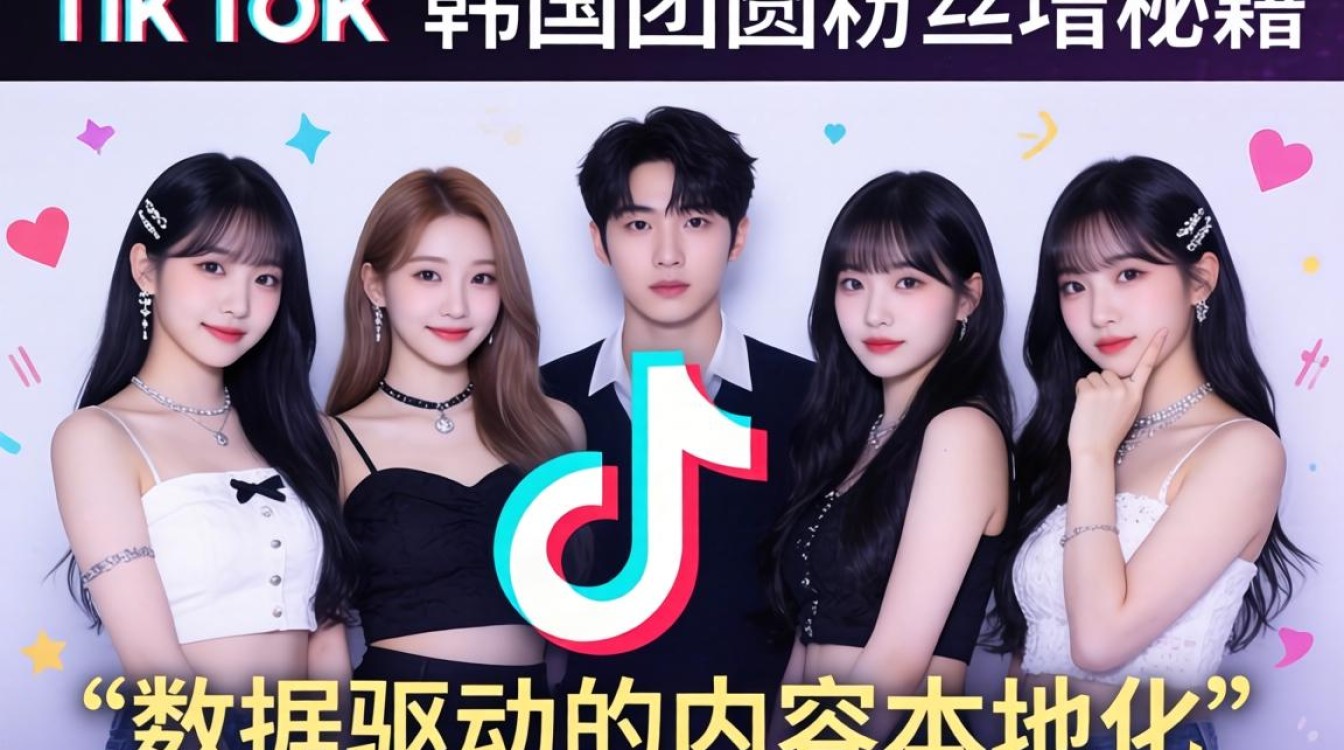 TikTok 韩国团体播放数据