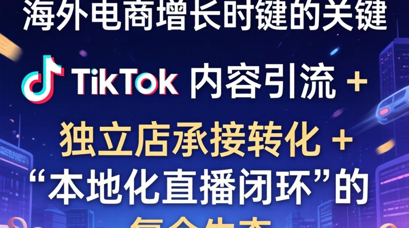 TikTok 在抖音直播独立站建站海外电商指南