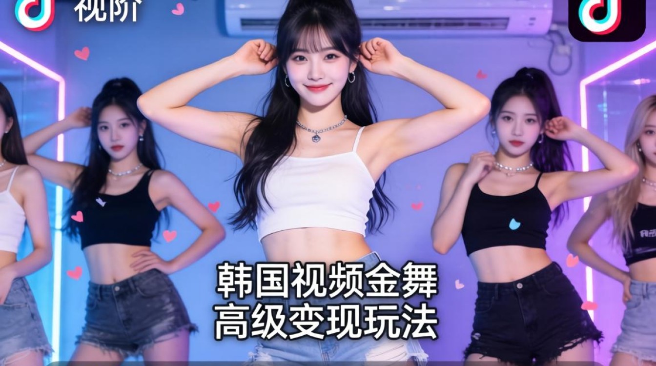 韩国视频美女跳舞 TikTok 怎么变现