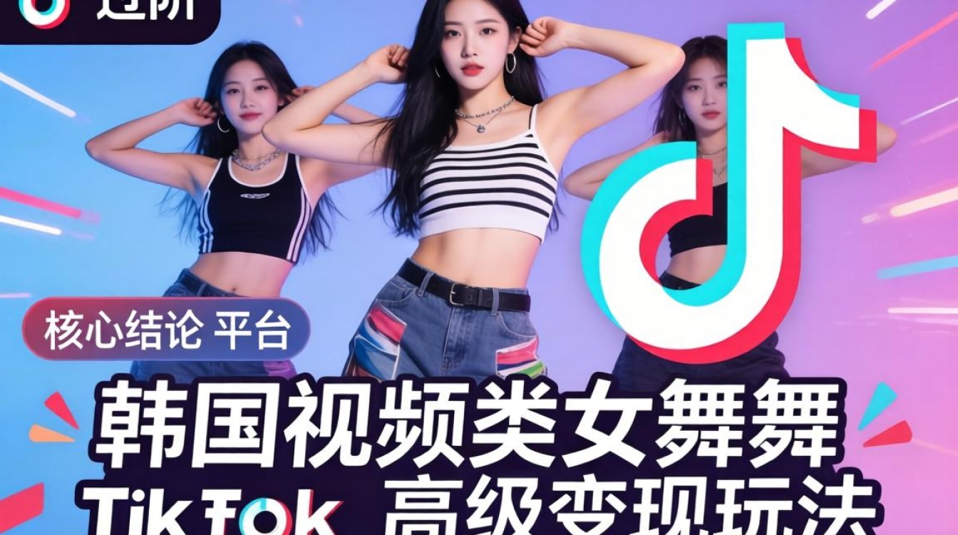 韩国视频美女跳舞 TikTok 怎么变现
