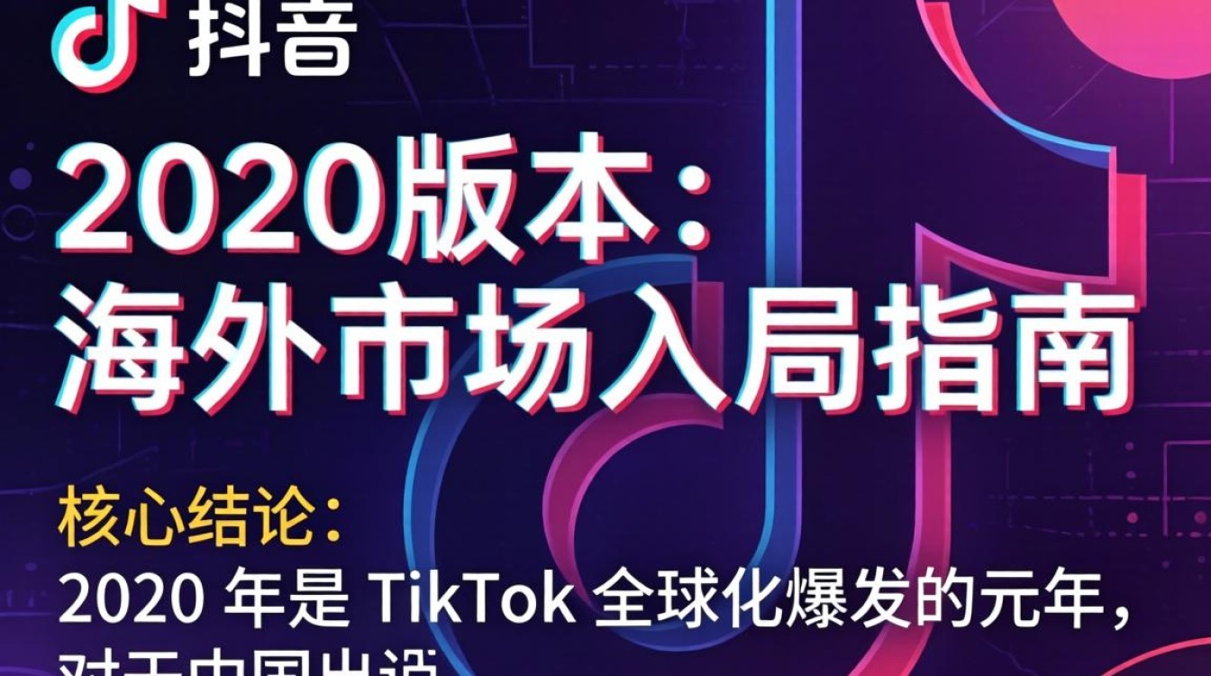 TikTok 2020版本 海外市场入局指南