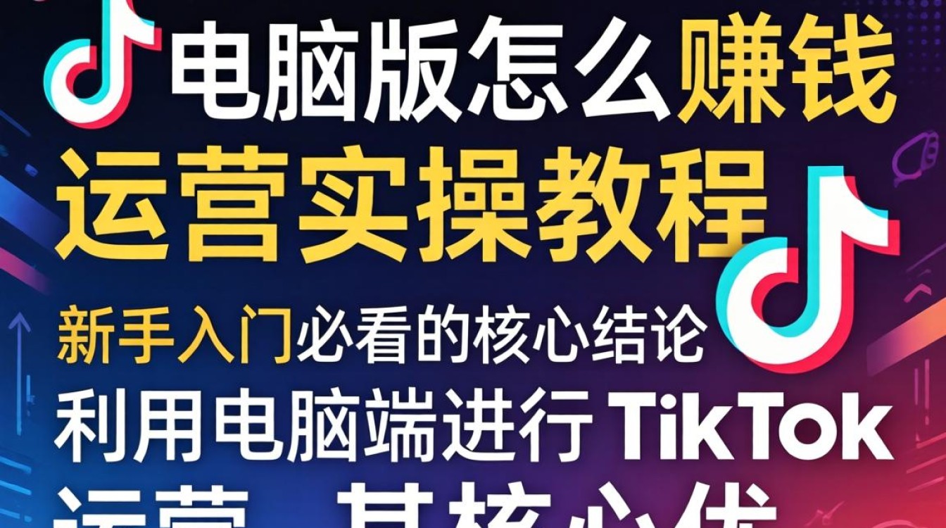 TikTok 电脑版怎么赚钱