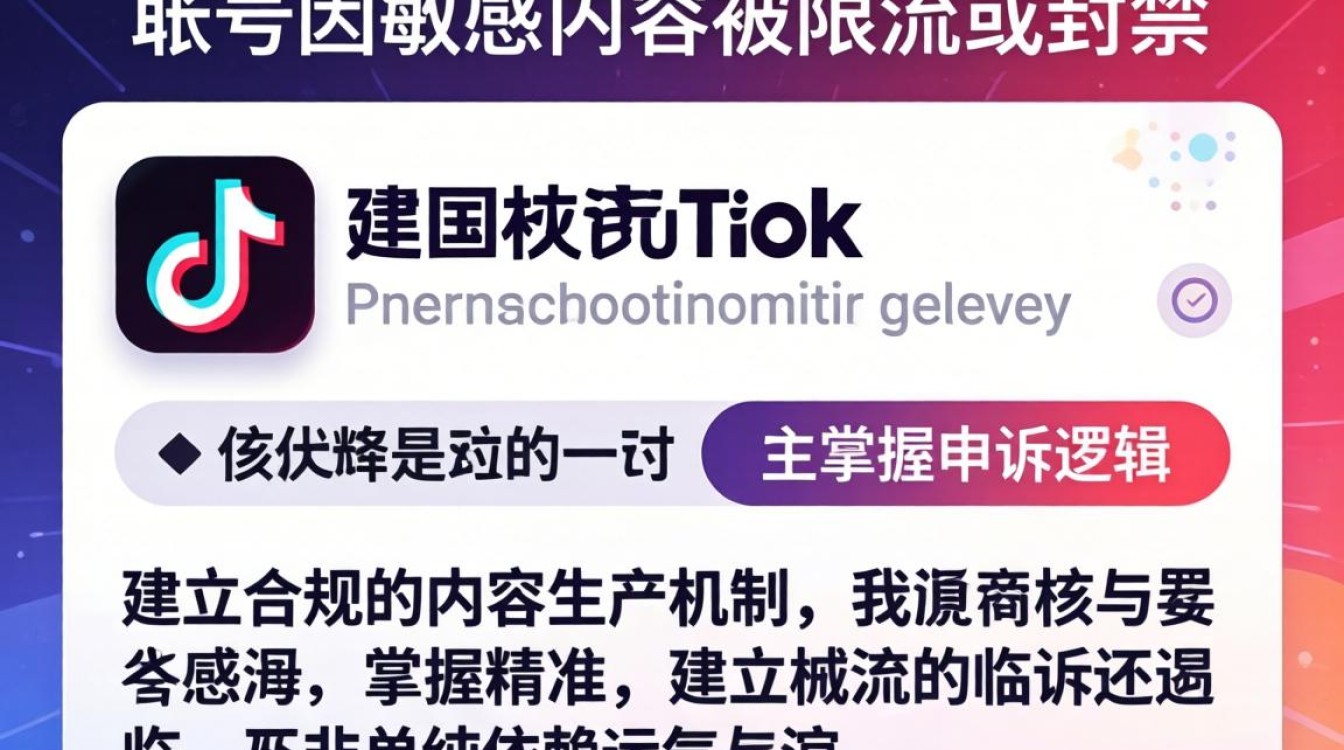 TikTok 违规申诉技巧与出海内容创作