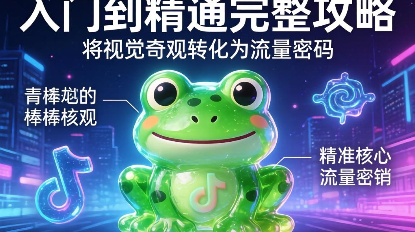 TikTok 青蛙棒棒糖从入门到精通完整攻略