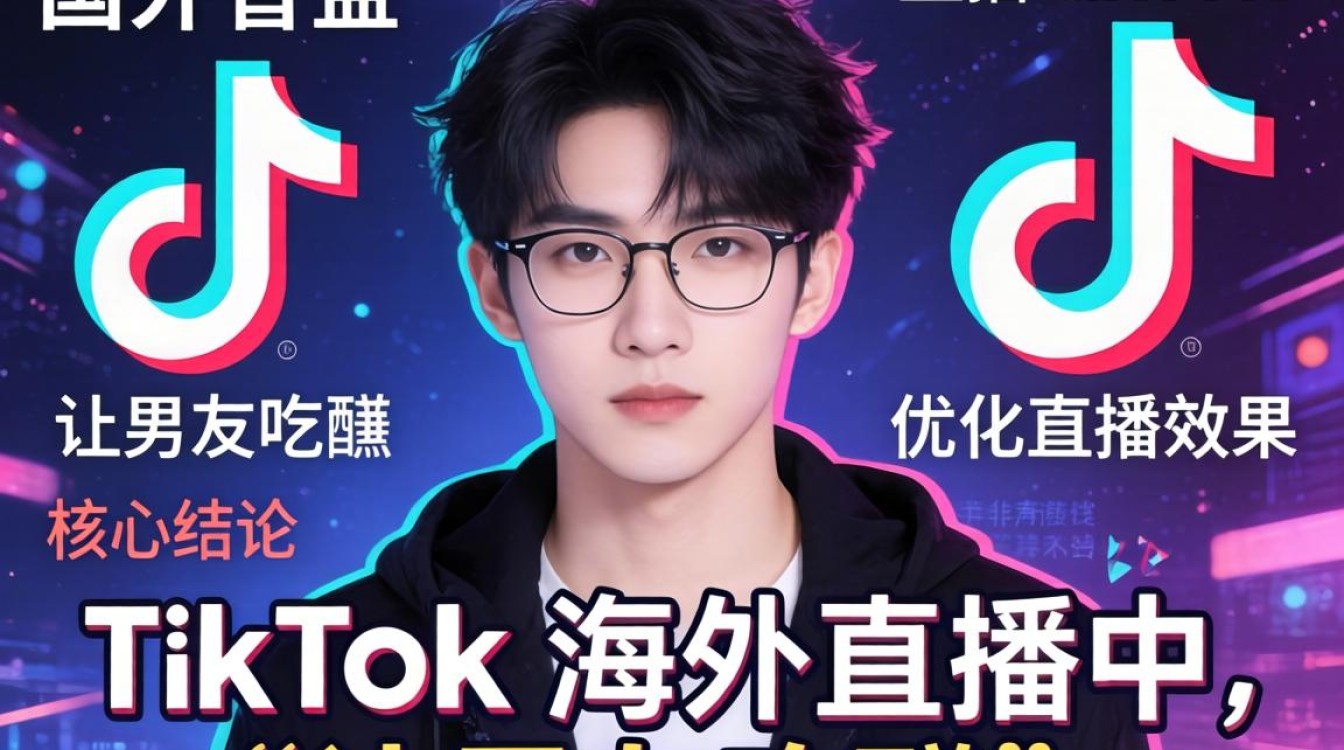 直播复盘国外TikTok让男友吃醋
