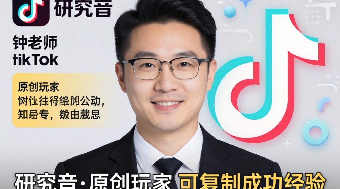 头部研究钟老师tiktok原创玩家