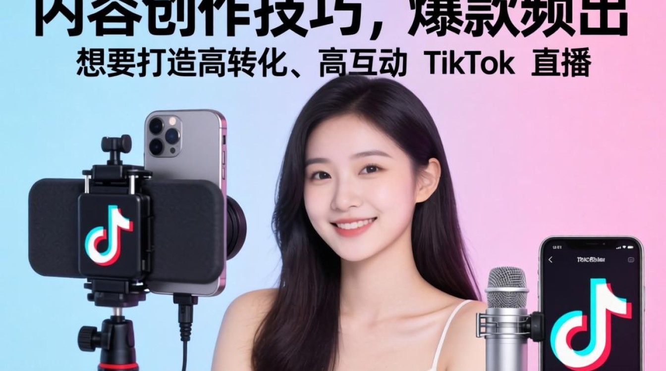 TikTok 直播设备清单及内容创作技巧