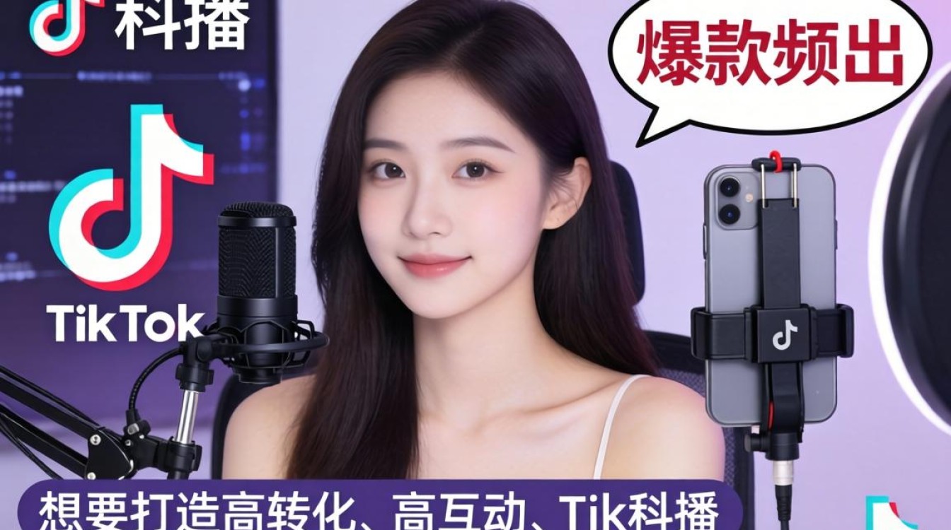 TikTok 直播设备清单及内容创作技巧