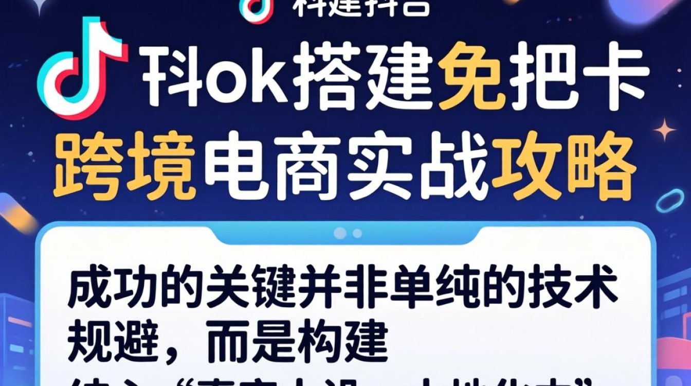 TikTok 搭建免把卡 跨境电商实战攻略