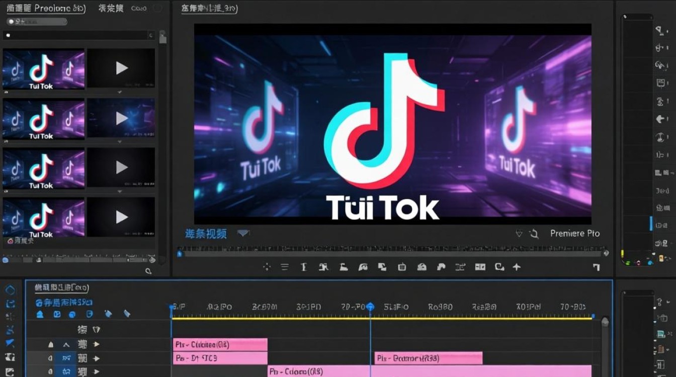 视频拍摄 pr 批量处理 tiktok 视频 提升画面质感