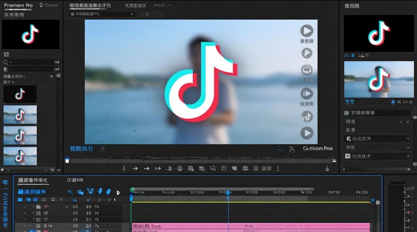 视频拍摄 pr 批量处理 tiktok 视频 提升画面质感
