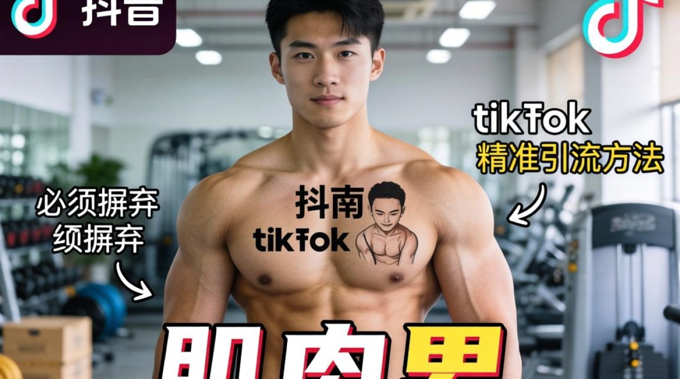 营销策略越南肌肉男tiktok精准引流方法
