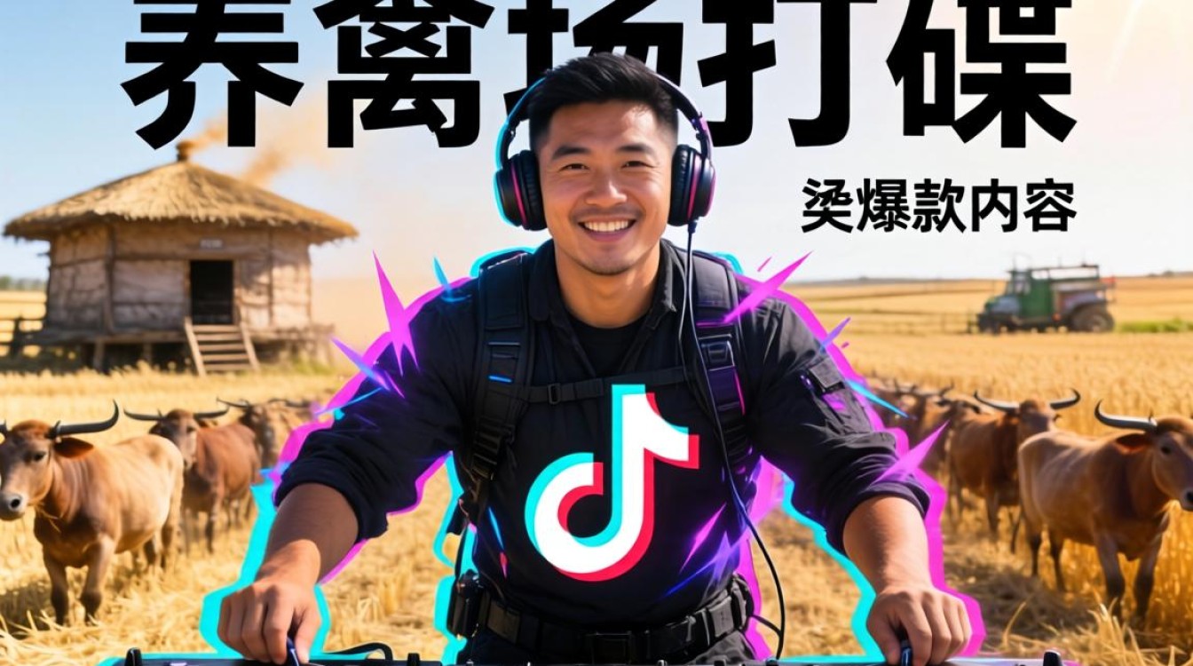 TikTok 养禽场打碟内容创作技巧