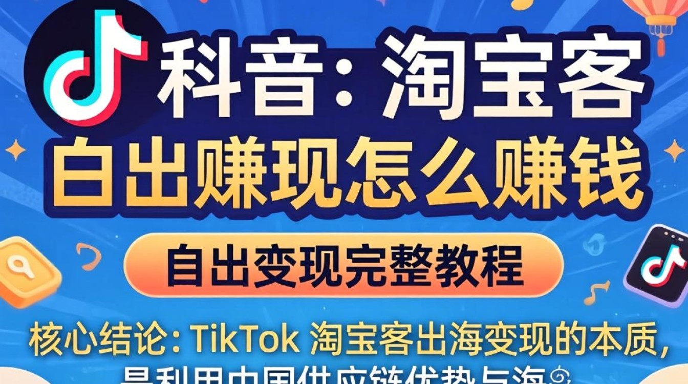 TikTok 淘宝客怎么赚钱