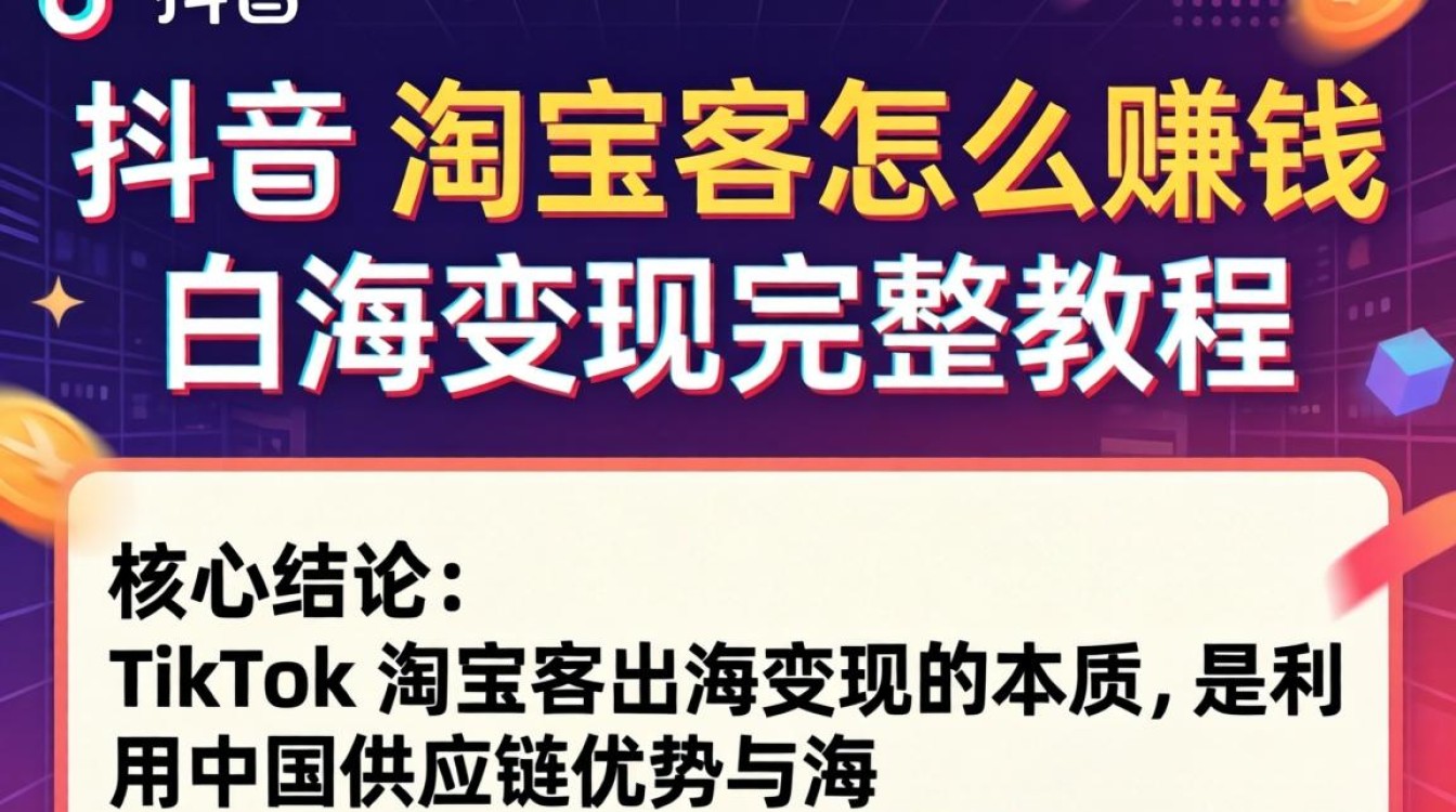 TikTok 淘宝客怎么赚钱