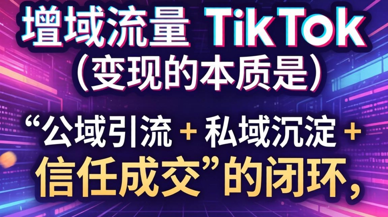 私域流量陈瑞书发tiktok变现方法汇总